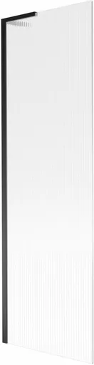 MEXEN/S - Next L vaňová zástena FIX 60 x 150, prúžky, čierna 895-060-000-03-09-70
