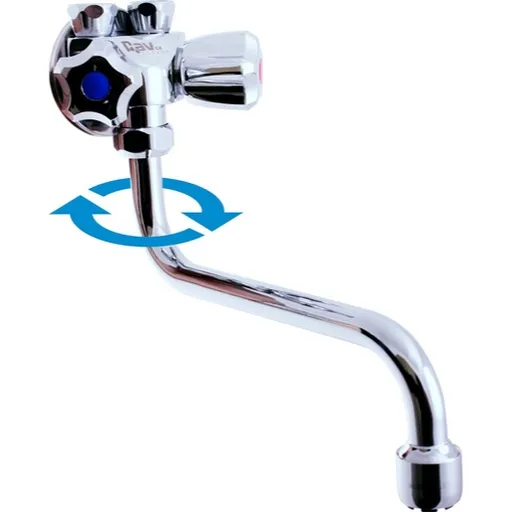 Umývadlová batéria RAV Slezák s otočným ramienkom chróm EN001.1/21