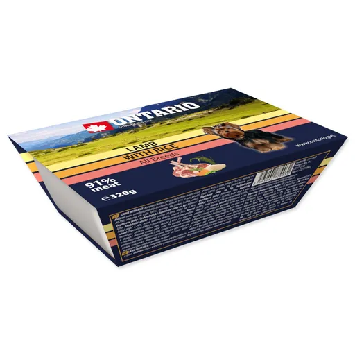 Ontario Adult Dog Lamb with rice 320 g