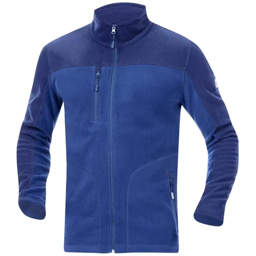 Ardon Pánska fleecová mikina Michael - Kráľovská modrá | 4XL