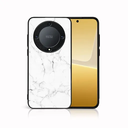 MY ART Ochranný kryt pre Honor Magic5 Lite WHITE MARBLE (144)