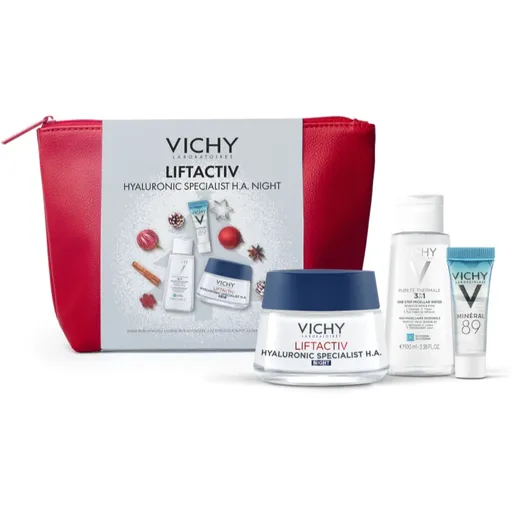 Vichy Liftactiv H.A. Night Set vianočná darčeková sada pre spevnenie pleti