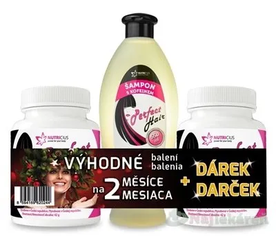 NUTRICIUS Perfect HAIR new DUO + darček