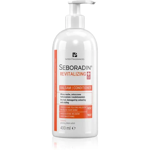 Seboradin Revitalizing kondicionér pre suché a poškodené vlasy 400 ml