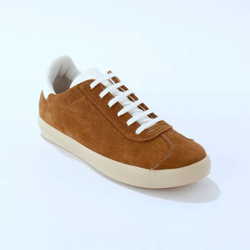 Vintage farebné tenisky z koženej usne