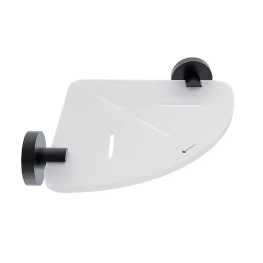 Rohová polička Nimco čierna UNCX20890