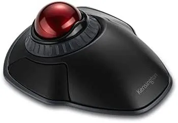 Kensington Orbit bezdrôtový trackball s rolovacím krúžkom - čierna