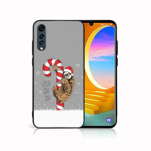 MY ART Kryt s vianočným dizajnom LG Velvet CANDY (076)