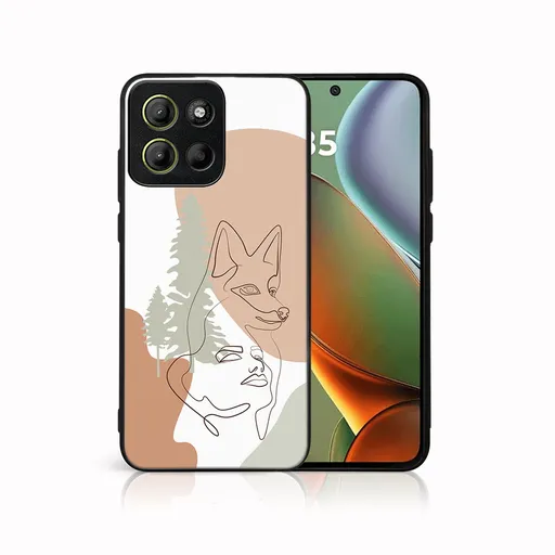 MY ART Ochranný kryt pre Motorola Moto G15 / Moto G15 Power FOX (191)