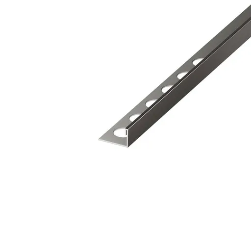 Lišta ukončovacia "L" Eviso nerez kartáčovaný, nerez dĺžka 270 cm, výška hrany 8,5 mm, FILGU0203