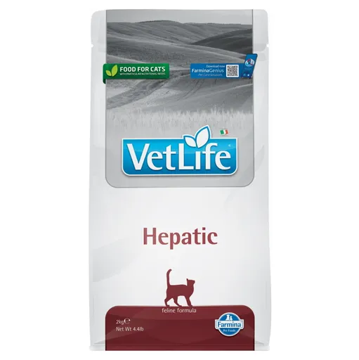 VET LIFE Natural Hepatic granule pre mačky, Hmotnosť balenia (g): 400 g