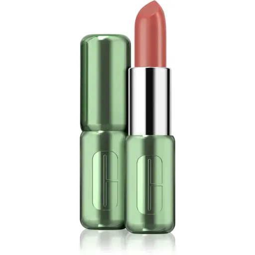 Clinique Pop™ Longwear Lipstick Satin saténový rúž odtieň Mocha Pop 3.9 g