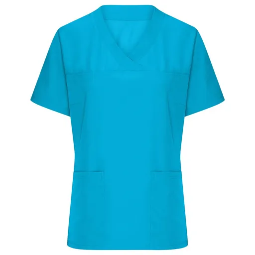 James & Nicholson (Daiber) Dámska strečová zdravotnícka blúza JN3103 - Tyrkysová | M