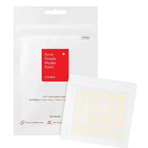Cosrx Acne Pimple Master Patch hojivé pleťové náplasti na nedokonalosti pleti a akné 24 ks