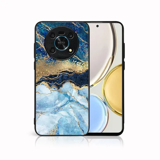 MY ART Ochranný kryt pre Honor Magic4 Lite 5G BLUE MARBLE (141)