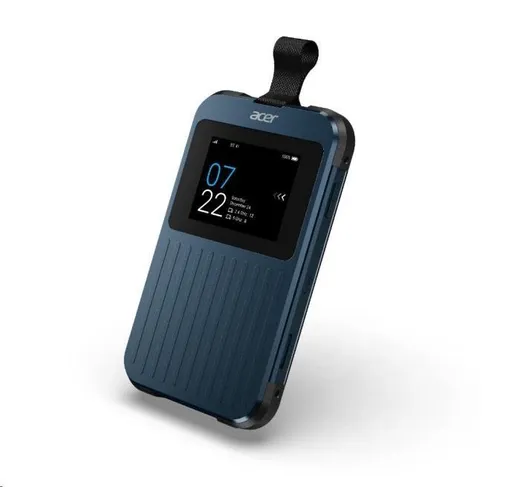 ACER Router Connect Enduro M6E, 20GB SIMO, 5G, LTE, 2.4" dotykový displej, Wifi, NFC, USB-C, 2.4GHz, 8000mAh, White
