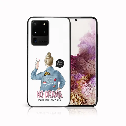 MY ART Ochranný kryt pre Samsung Galaxy S20 Ultra NO DRAMA (138)