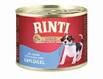Rinti Dog Gold Junior hydinová konzerva 185g