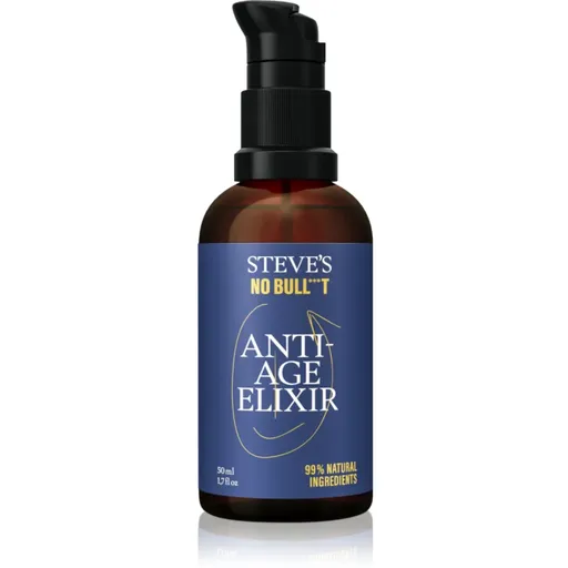 Steve's No Bull***t Anti-Age Elixir hydratačné sérum proti vráskam pre mužov 50 ml