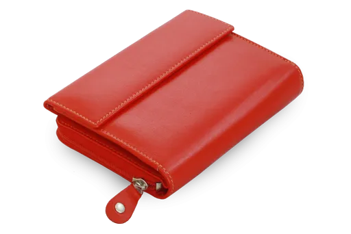 Multičervená dámska kožená peňaženka s malou poklopom 511-2221-M31