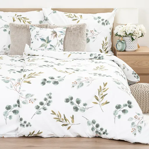 4Home Bavlnené obliečky Eukalyptus, 140 x 200 cm, 70 x 90 cm