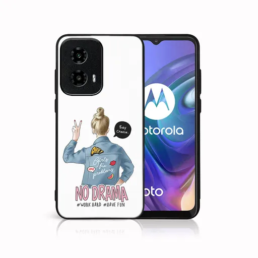 MY ART Ochranný kryt pre Motorola Moto G04 / G24 / G24 Power NO DRAMA (138)