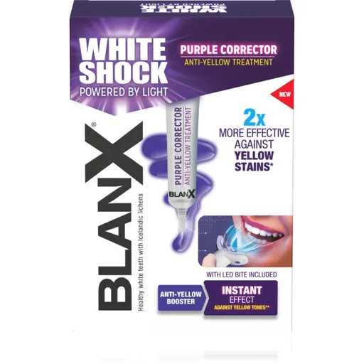 BlanX Shock Purple Treatment bieliaca sada na zuby