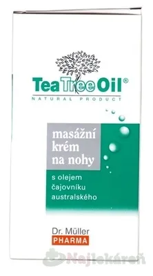 Dr. Müller Tea Tree Oil MASÁŽNY KRÉM NA NOHY 200 ml