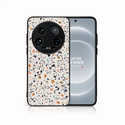 MY ART Ochranný kryt pre Xiaomi 14 Ultra BEIGE TERRAZZO (162)