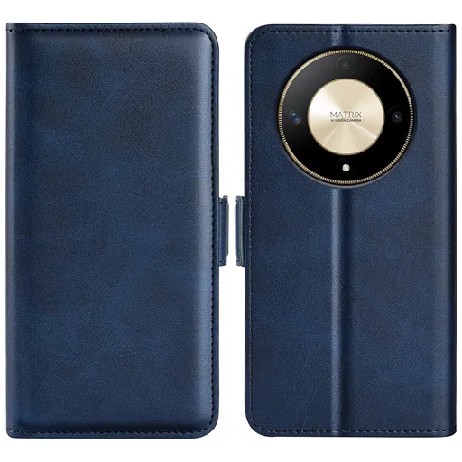 SIDE Peňaženkové puzdro pre Honor Magic6 Lite 5G modré