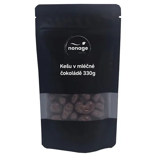 NONAGE Kešu v mliečnej čokoláde 330 g
