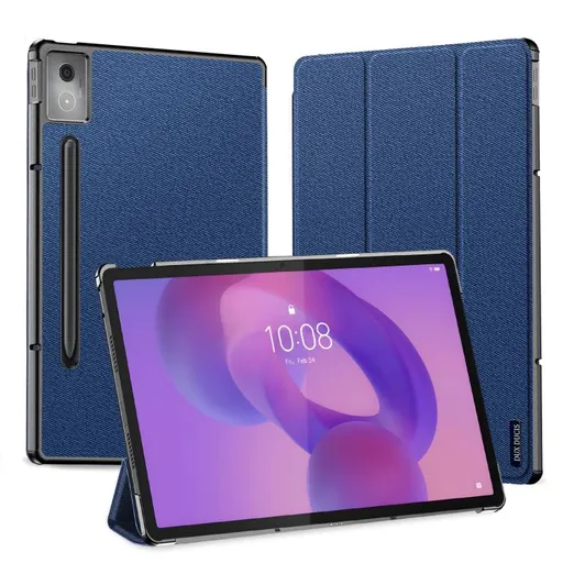 DUX DOMO Zaklápacie puzdro pre Lenovo Idea Tab Pro modré
