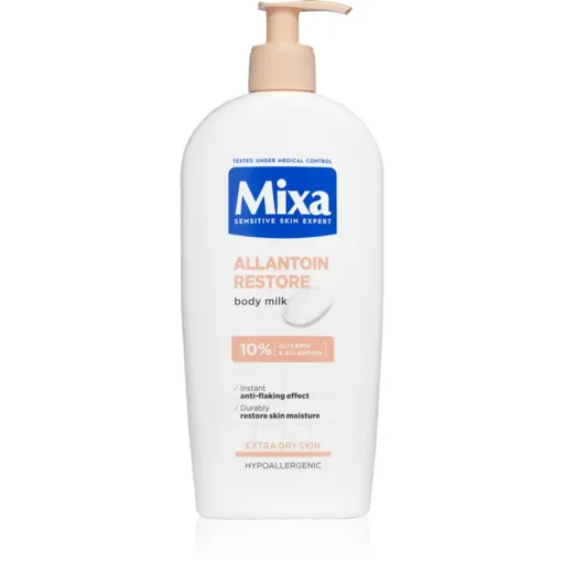 MIXA Allantoin Restore telové mlieko pre extra suchú pokožku 400 ml