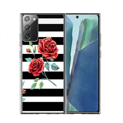 PROTEMIO MY ART Ochranný kryt Samsung Galaxy Note 20 BLACK AND WHITE (034)