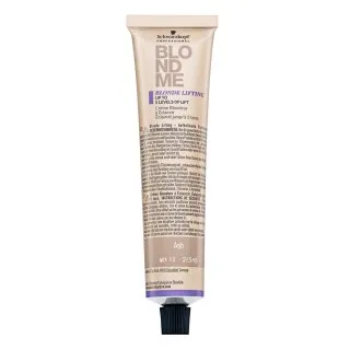 Schwarzkopf Professional BlondMe Blonde Lifting tónovací farebný krém pre svetlé vlasy Ash 60 ml