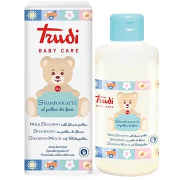 TrudiBaby detské šampónové mlieko s kvetinovým peľom 250 ml (8007300005126)
