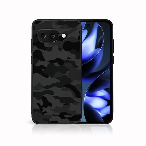 MY ART Ochranný kryt pre Google Pixel 9a BLACK CAMO (234)