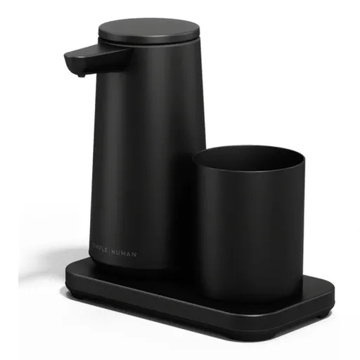 Simplehuman bezdotykový dávkovač penového mydla – 296 ml + kelímok matná čierna dobíjací ST1098
