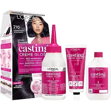 LORÉAL CASTING Creme Gloss 210 Modročierna (3600521334737)