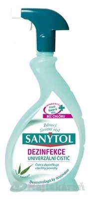 SANYTOL UNIVERZÁLNY ČISTIČ Sprej Eukalyptus 500ml
