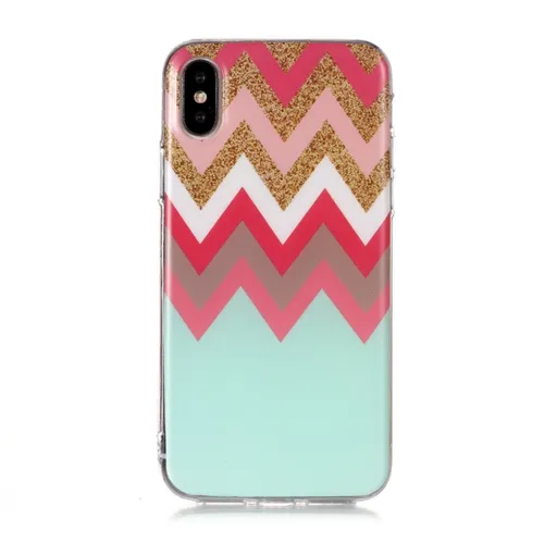 ART Silikónový kryt Apple iPhone XS Max COLORFUL