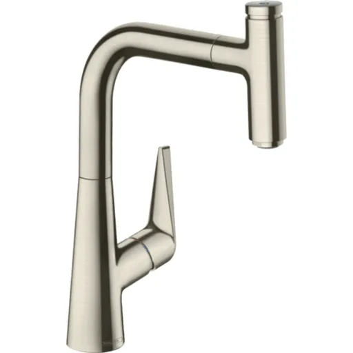 Hansgrohe Talis Select M51 drezová batéria s vyťahovacou sprškou vzhľad nerezu 72822800