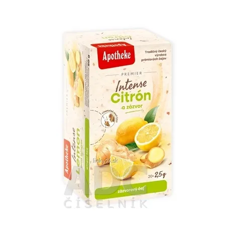 APOTHEKE PREMIER Intense Citrón a Zázvor