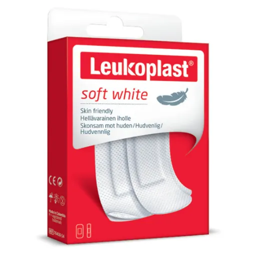 LEUKOPLAST Soft white 2 veľkosti 20 kusov 7321808
