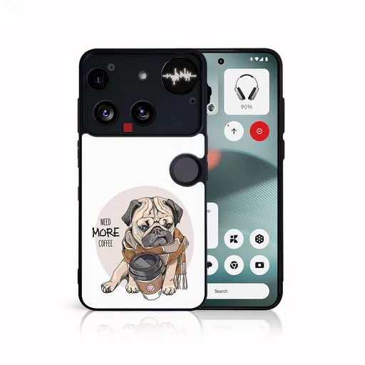 MY ART Ochranný kryt pre Nothing Phone (3) MORE COFFEE (184)