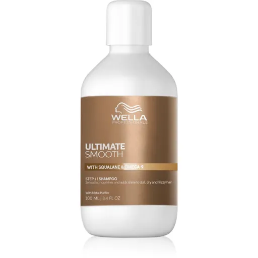 Wella Professionals Ultimate Smooth Shampoo intenzívne vyživujúci šampón na lesk a hebkosť vlasov 100 ml