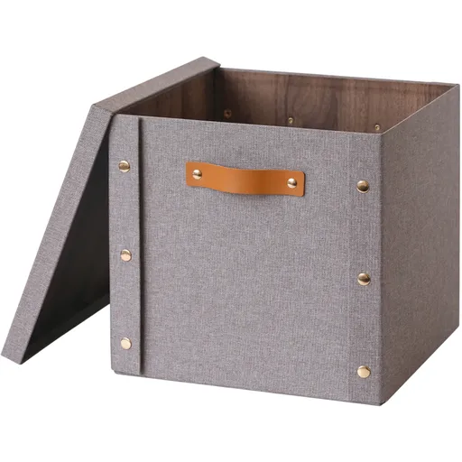 Kitchisimo Set 2 úložných krabíc s vekom 30 × 30 × 28 cm, L