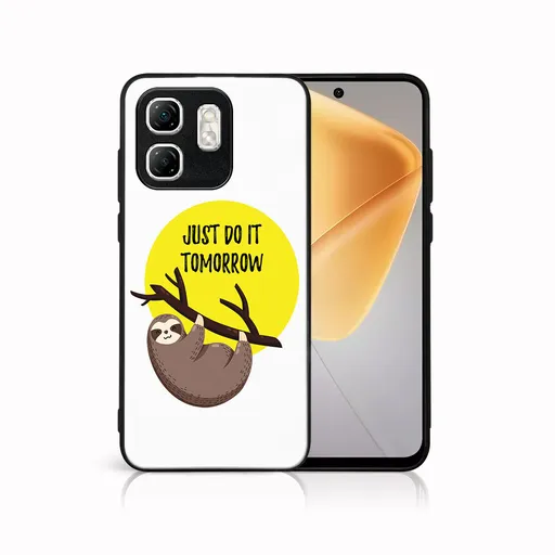 MY ART Ochranný kryt pre Infinix Hot 50i SLOTH (188)