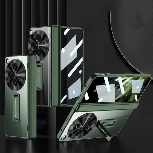 GKK SUPPORT Kryt so stojanom pre OnePlus Open zelený