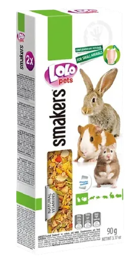 LOLOPETS tyčinka pre králiky a hlodavce koktejl 2ks